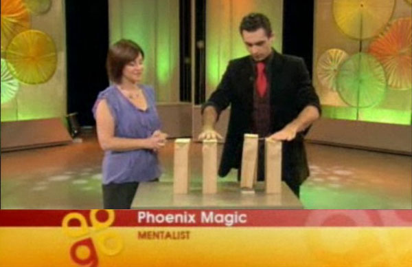 Phoenix appearing on The Morning Show