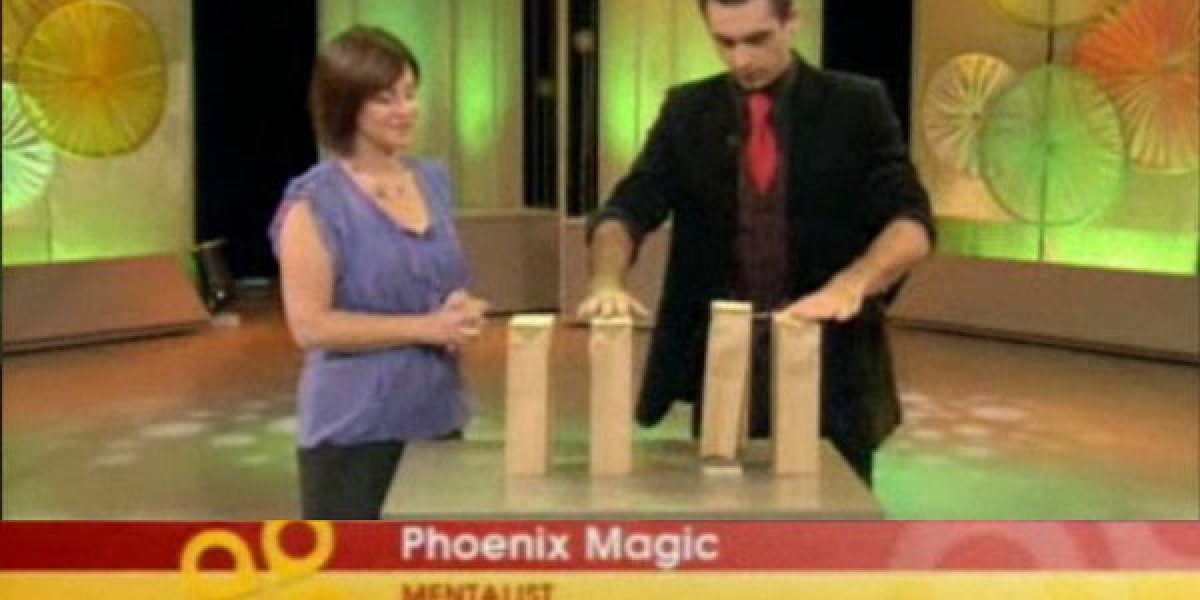 Phoenix appearing on The Morning Show